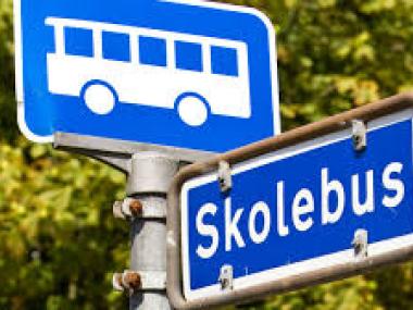 Skilt -skolebus